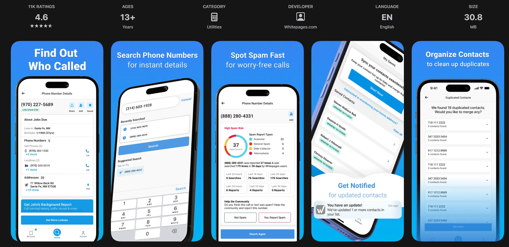 Reverse Phone Lookup Mobile App: Identify Unknown Callers & Block Spam ...